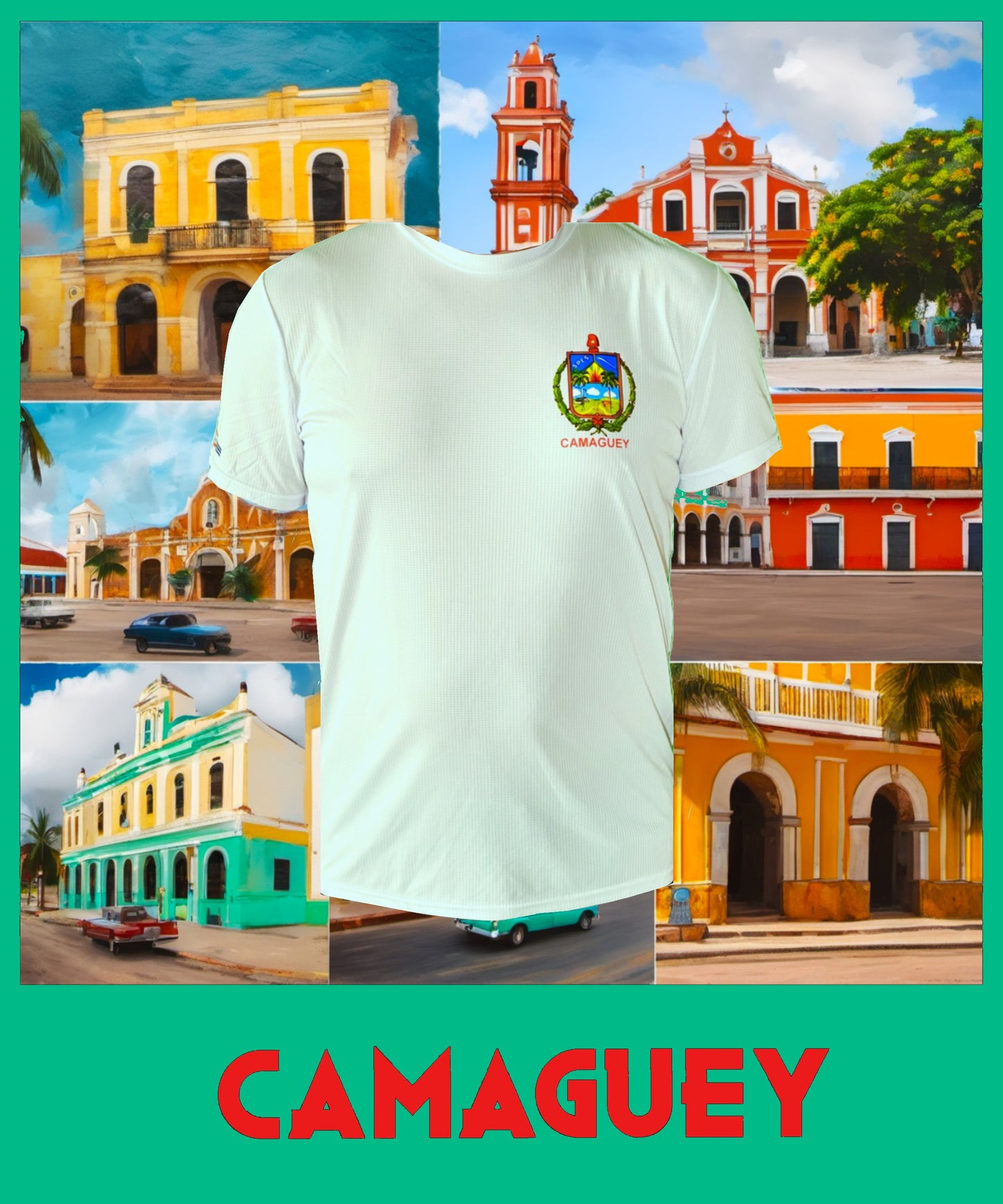 Camiseta Blanca “Camagüey”