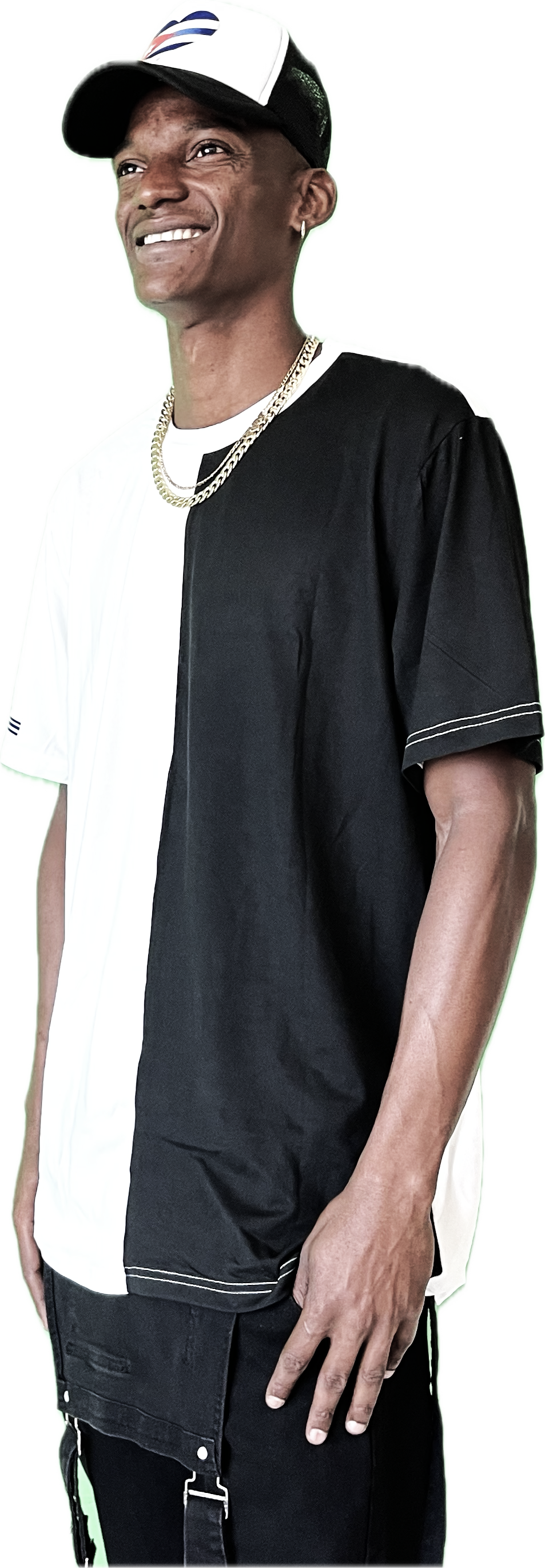 Baseball Jersey With Dominos Expression "Capicu" on Back