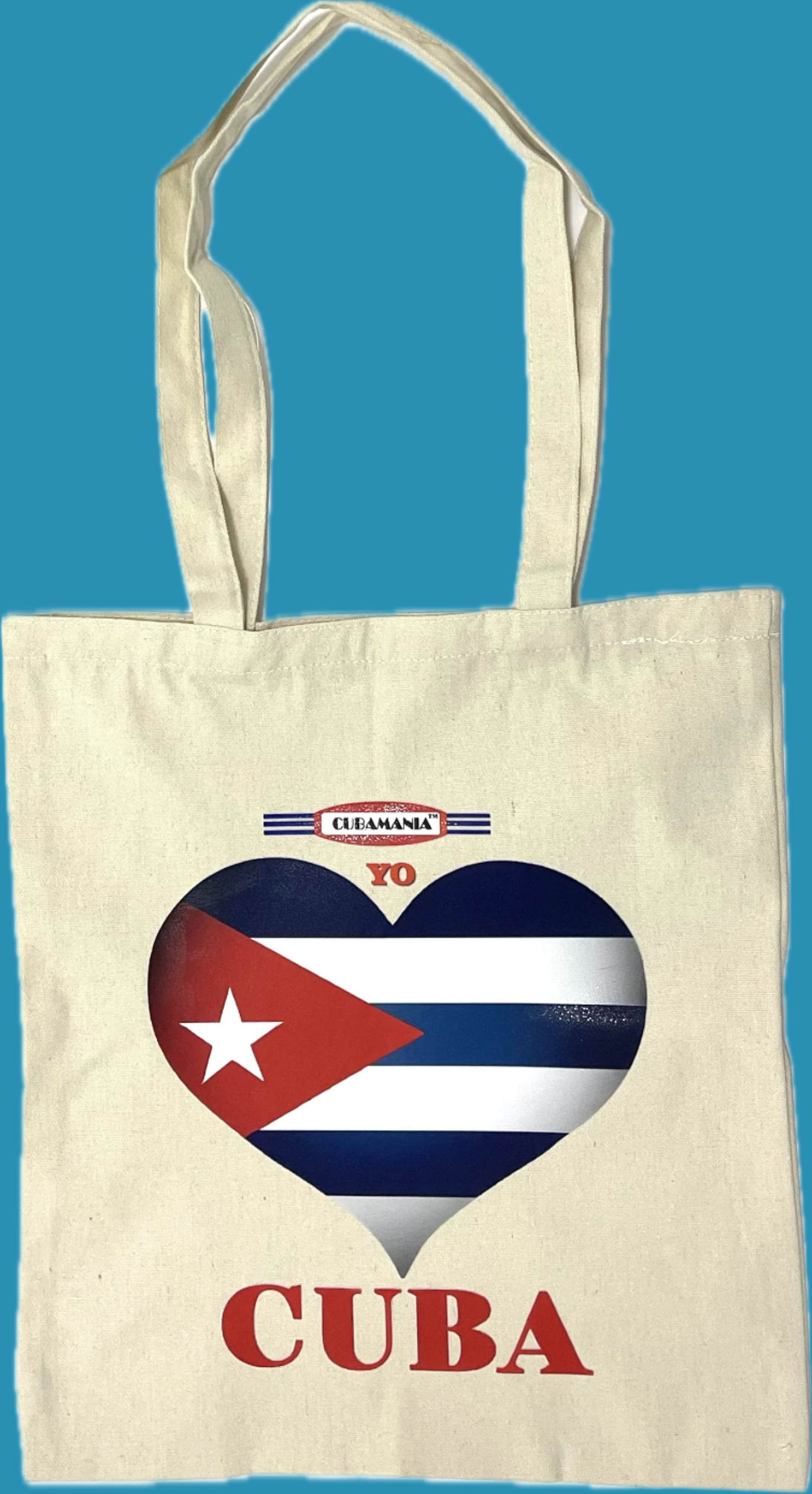 Small Cuban Heart Tote Bag