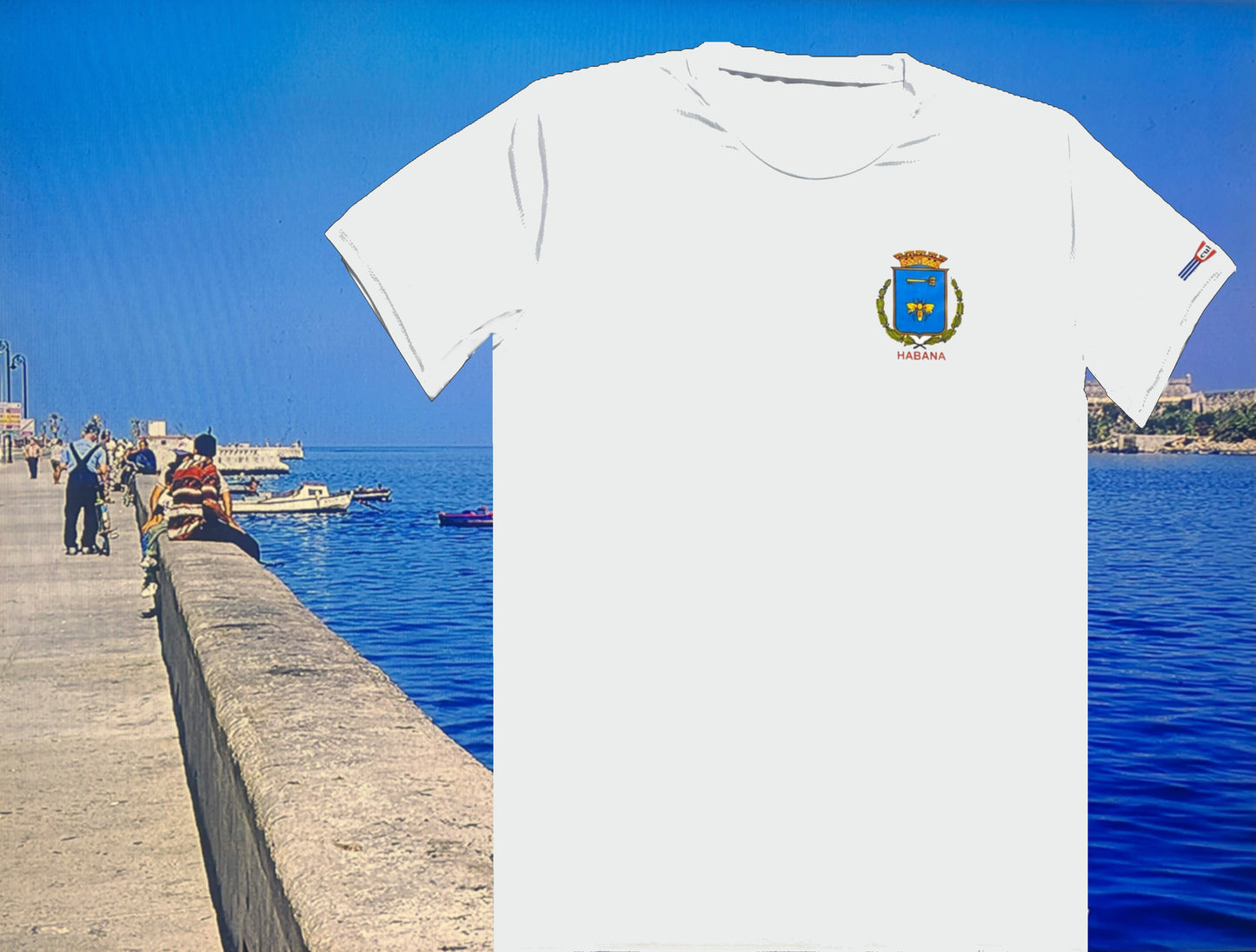“Habana” White T-Shirt