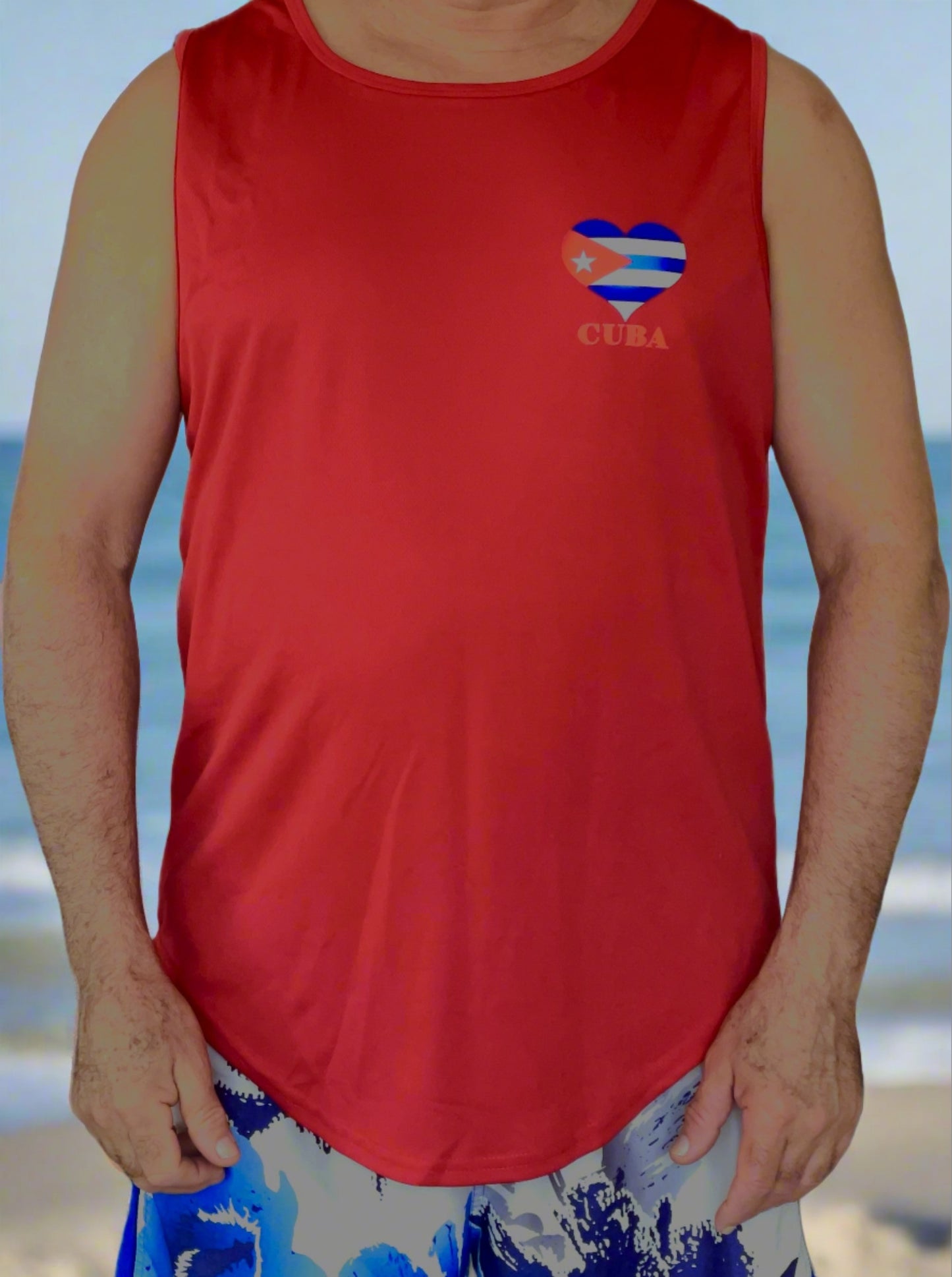 Men's Cuban Heart Tank Tops