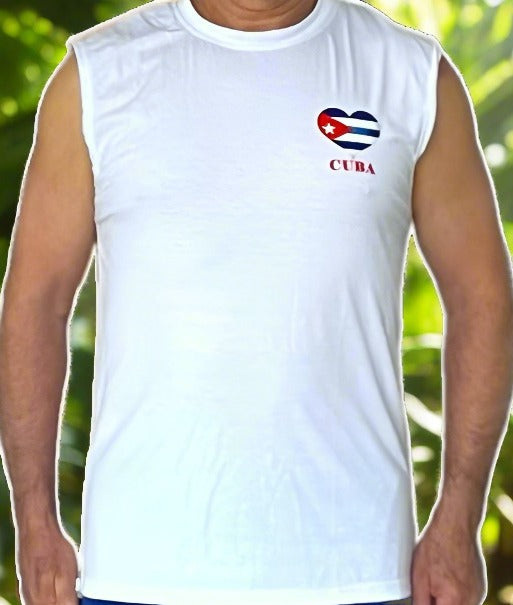 Men's Cuban Heart Tank Tops