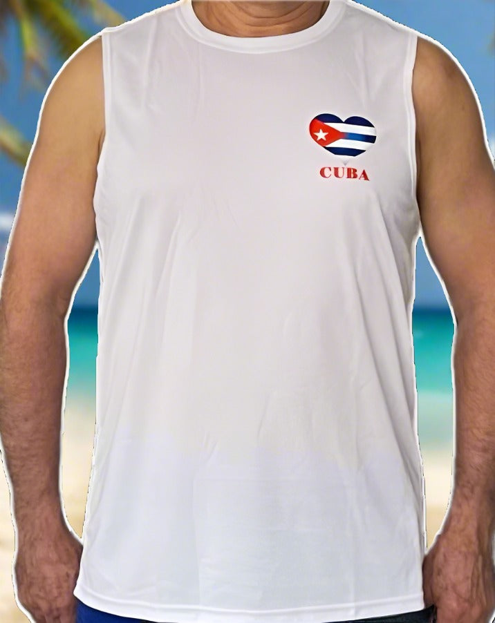 Men's Cuban Heart Tank Tops