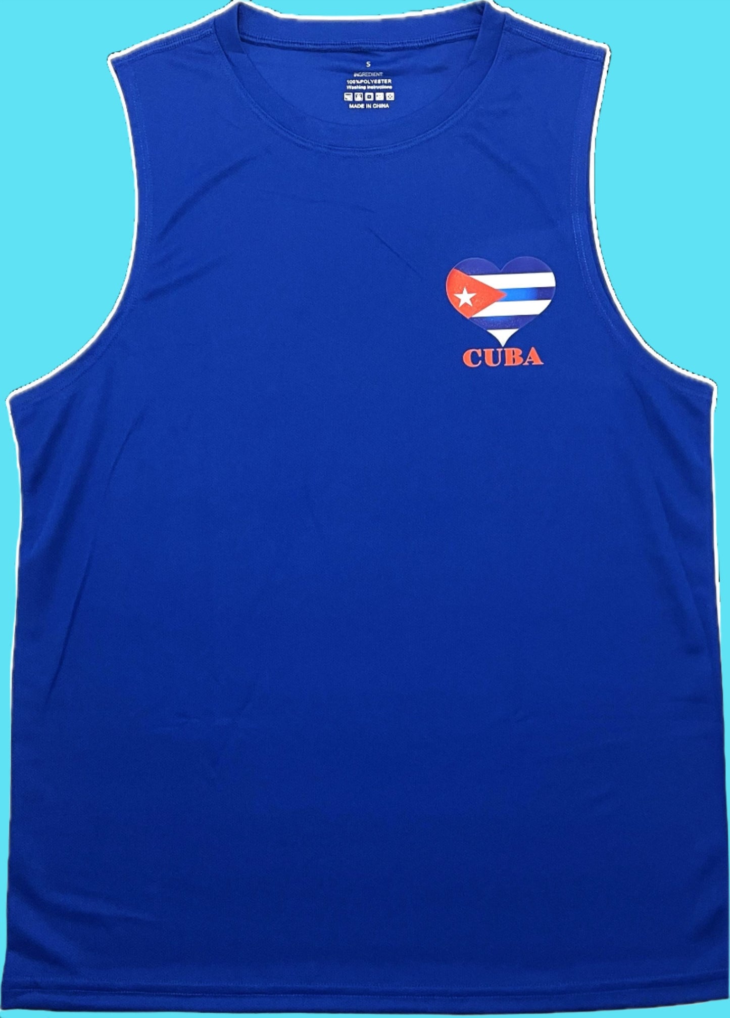 Men's Cuban Heart Tank Tops