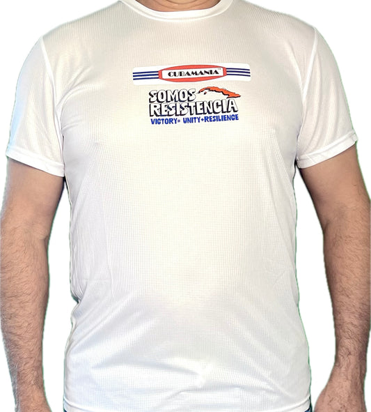 White "Resistencia" T-shirt