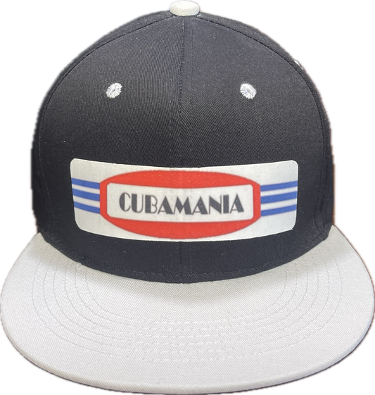 Black and White Cubamania Baseball Cap