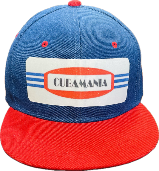 Blue and Red Cubamania Baseball Cap