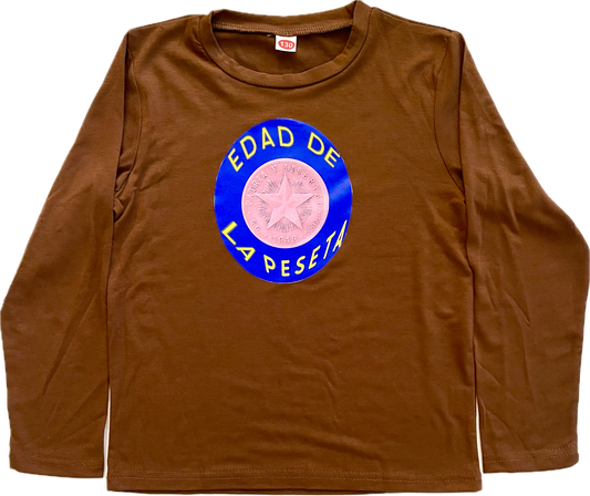 Brown Kids Long-Sleeve shirt